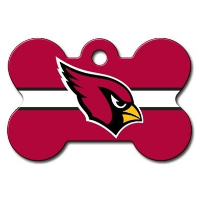 Arizona Cardinals Bone ID Tag