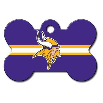 Minnesota Vikings Bone ID Tag