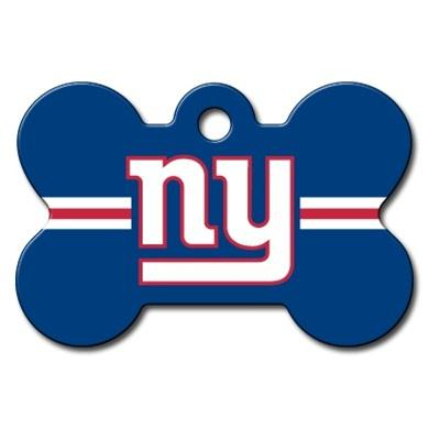 New York Giants Bone ID Tag