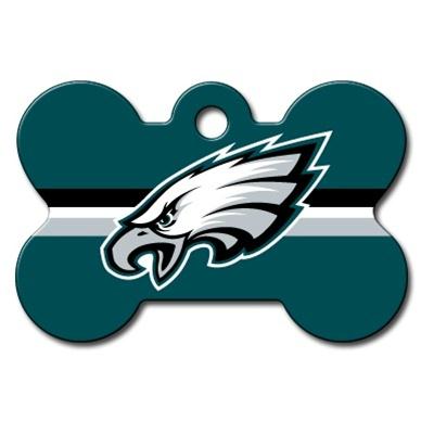 Philadelphia Eagles Bone ID Tag