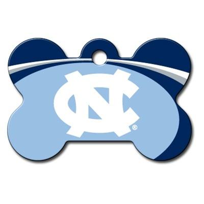 North Carolina Tarheels Bone ID Tag