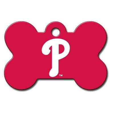 Philadelphia Phillies Bone ID Tag