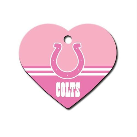 Indianapolis Colts Heart ID Tag