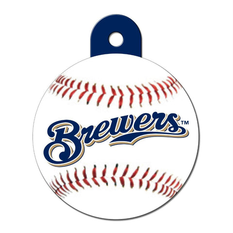 Milwaukee Brewers Circle ID Tag