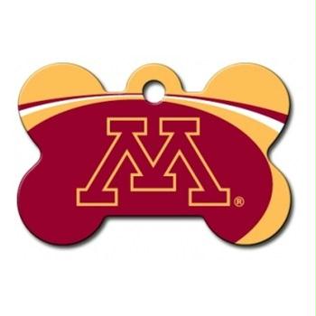 Minnesota Golden Gophers Bone ID Tag