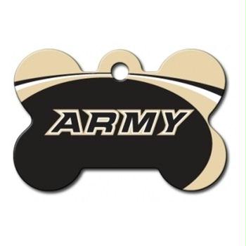 Army Black Knights Bone ID Tag