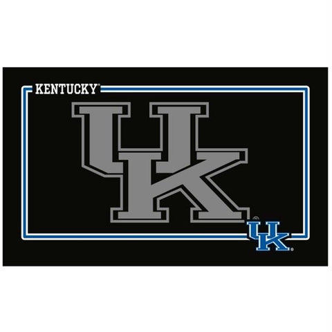 Kentucky Wildcats Black Pet Bowl Mat
