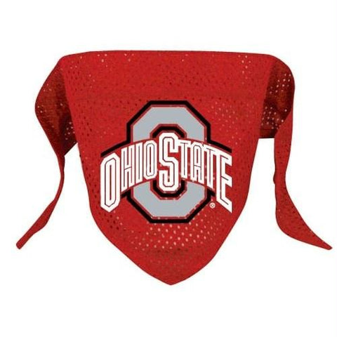 Ohio State Buckeyes Pet Mesh Bandana