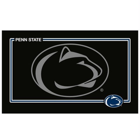 Penn State Nittany Lions Black Pet Bowl Mat
