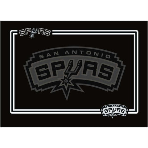San Antonio Spurs Black Pet Bowl Mat