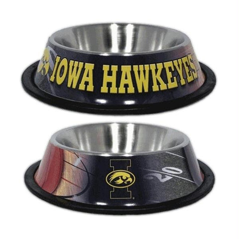 Iowa Hawkeyes Dog Bowl