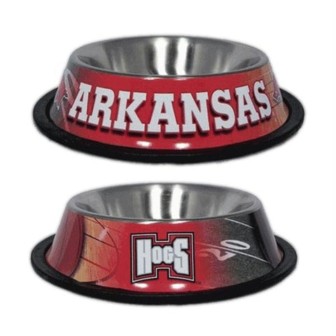 Arkansas Razorbacks Dog Bowl
