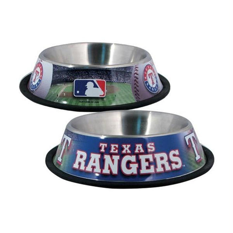 Texas Rangers Dog Bowl