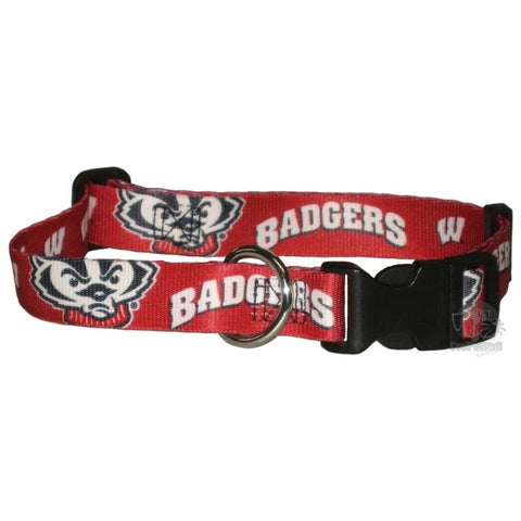 Wisconsin Badgers Pet Collar