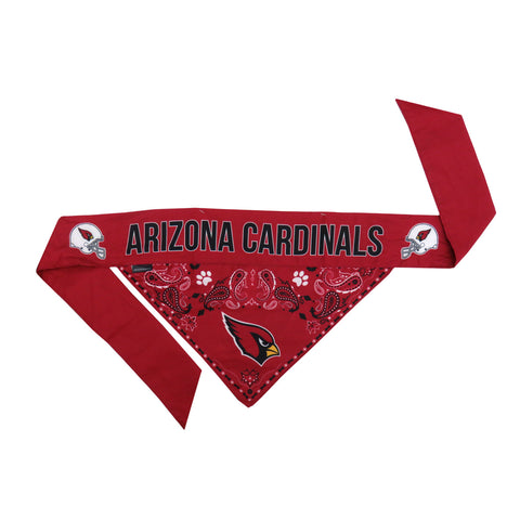 Arizona Cardinals Pet Reversible Paisley Bandana