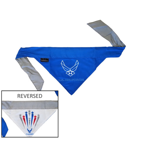 US Air Force Pet Reversible Bandana - Medium