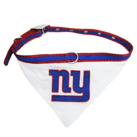 New York Giants Dog Collar Bandana