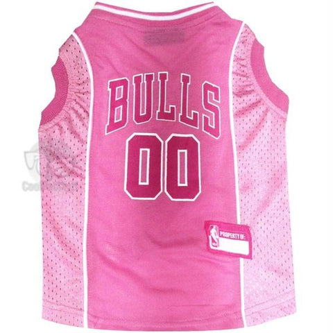 Chicago Bulls Pink Pet Jersey