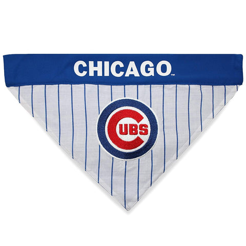 Chicago Cubs Pet Reversible Bandana - S/M