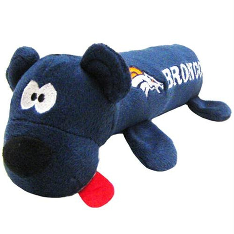 Denver Broncos Plush Tube Pet Toy