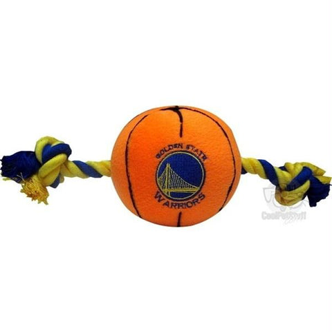 Golden State Warriors Basketball Pet Toy