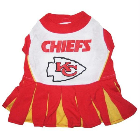 Kansas City Chiefs Cheerleader Pet Dress
