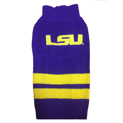 LSU Tigers Pet Sweater