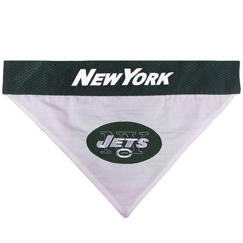 New York Jets Pet Reversible Bandana