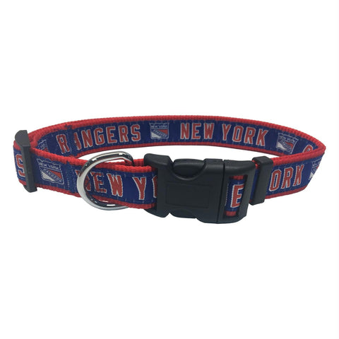 New York Rangers Pet Collar by Pets First