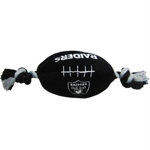 Oakland Raiders Football Pet Toy