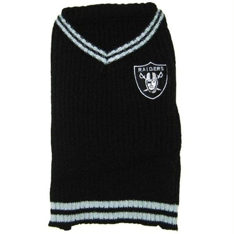 Oakland Raiders Pet Sweater