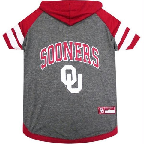 Oklahoma Sooners Pet Hoodie T-Shirt