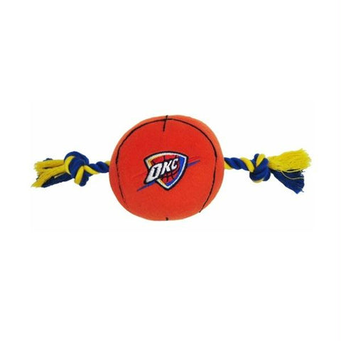 Oklahoma City Thunder Basketball Dog Toy