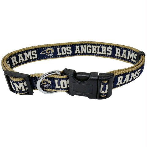 Los Angeles Rams Pet Collar by Pets First
