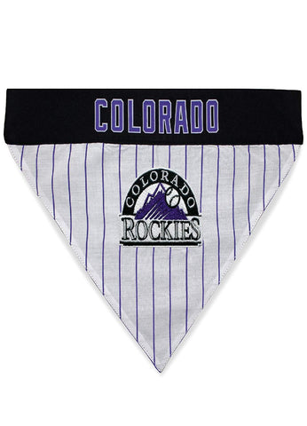 Colorado Rockies Pet Reversible Bandana