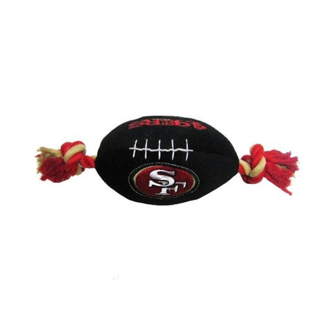 San Francisco 49ers Football Dog Toy