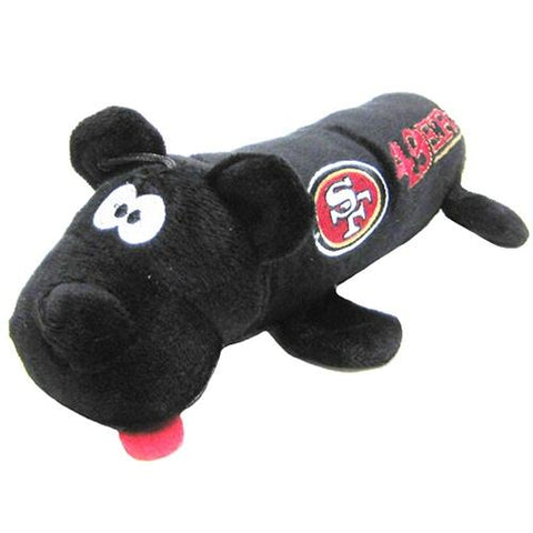 San Francisco 49ers Plush Tube Pet Toy