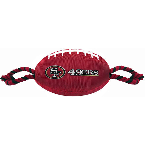 San Francisco 49ers Pet Nylon Football
