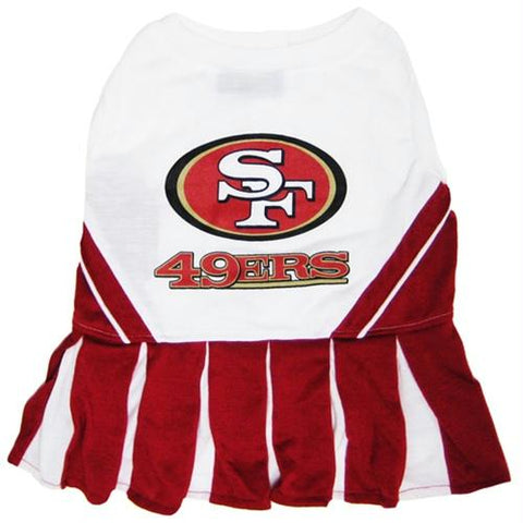 San Francisco 49ers Cheerleader Dog Dress