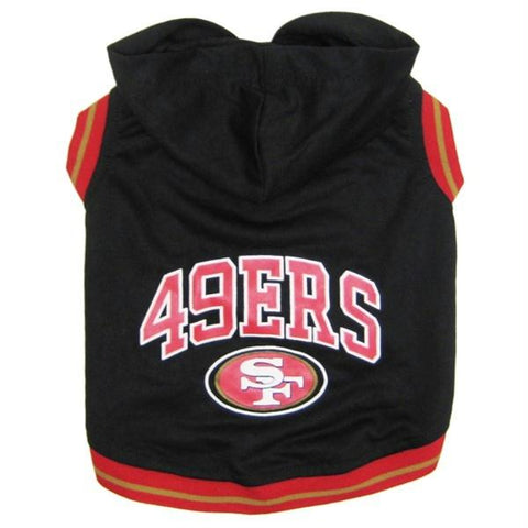 San Francisco 49ers Pet Hoodie Sweatshirt