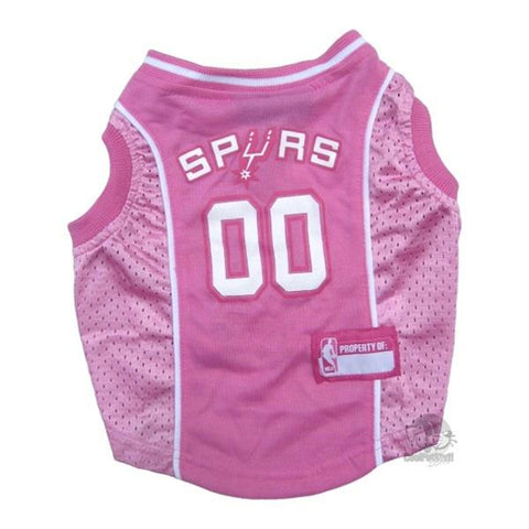 San Antonio Spurs Pink Pet Jersey