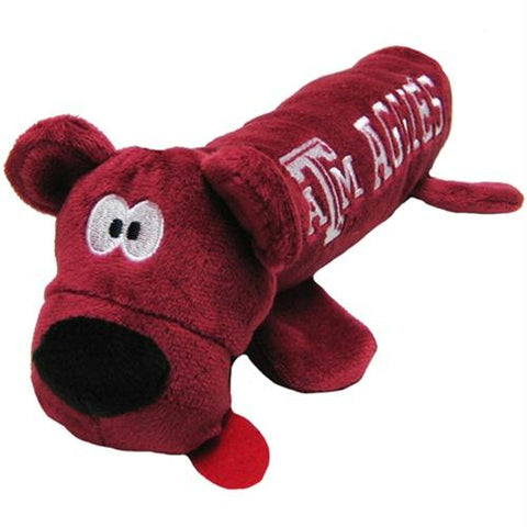 Texas A&M Aggies Plush Tube Pet Toy