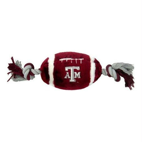 Texas A&M Aggies Plush Football Dog Toy