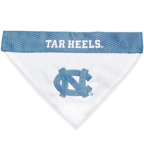 North Carolina Tarheels Pet Reversible Bandana - S/M