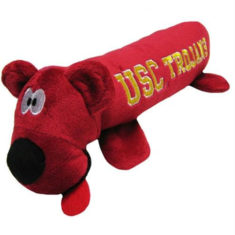 Southern Cal Trojans Plush Tube Pet Toy