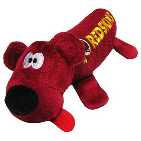 Washington Redskins Plush Tube Pet Toy