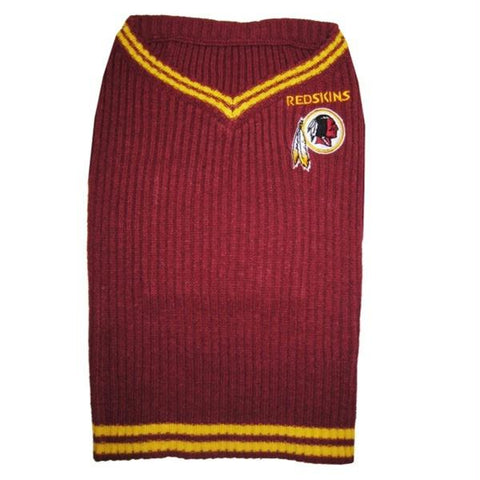 Washington Redskins Dog Sweater