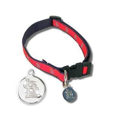 St. Louis Cardinals Pet Collar Alternate Design