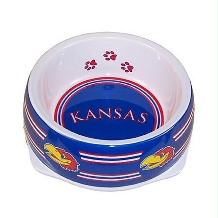 Kansas Jayhawks Dog Bowl