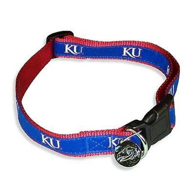 Kansas Jayhawks Alternate Style Dog Collar